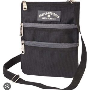 Harley-Davidson® Women's X-Body Crossbody Sling Purse, Black